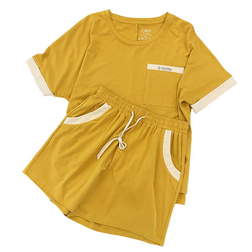 【可积分兑换】【原价159元】女士短袖短裤套装家居服居家衣服裤子【FJ22322】 商品图1