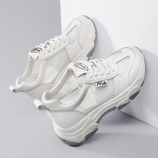 SLW-58316 2022新款夏季网面厚底小白鞋鞋子 商品图6