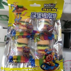 可比力汉堡橡皮糖40克