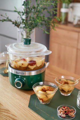 养生锅丨苹果山楂雪梨汤