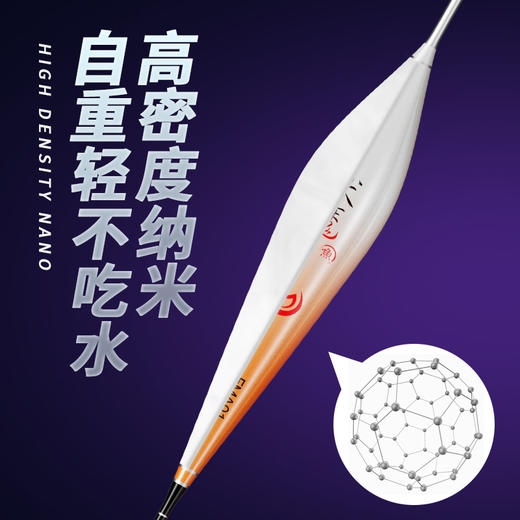 佳钓尼大物鱼漂鲢鳙浮钓专用高灵敏纳米浮漂超醒目远投加粗矶钓漂 商品图2