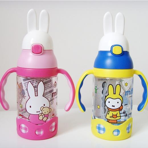 米菲头双耳吸管学饮杯MF-4258/400ml 商品图0