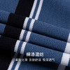 GOOD LUCK/德鲨棉桑蚕丝混纺弹力舒适条纹短袖POLO衫LY13199 商品缩略图4