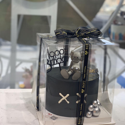 公仔蛋糕（颜色较深 谨慎选择）提前3小时预定 商品图0