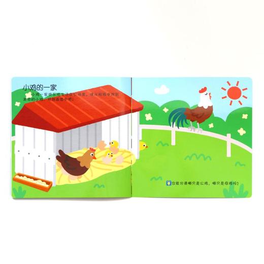 0-3岁认知贴纸书：热闹的农场 商品图1