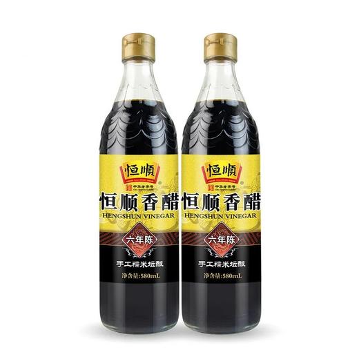 恒顺六年陈镇江香醋580ml 商品图1