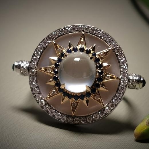 【幸运星】翡翠戒指、项坠两用款 商品图10