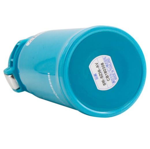 象印保温杯SM-SZ36真空不锈钢单手弹盖男女时尚便携商务水杯360ml 蓝色AV 商品图4