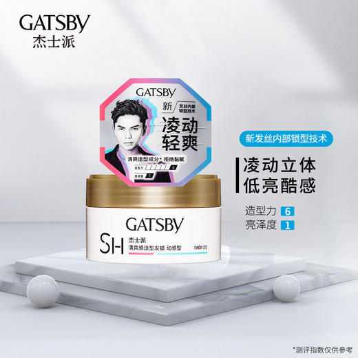 80g杰士派清爽感造型发蜡 商品图0