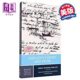 【中商原版】Norton Critical Editions Shelley’s Poetry and Prose 英文原版 雪萊的诗歌 戏剧和散文 诺顿文学解读系列 Percy Bysshe