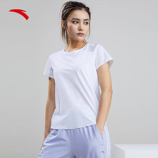 【M断码】安踏短袖女士夏季新款透气健身跑步T恤162225111【库存有限，如无货将做退款，介意慎拍！】 商品图2