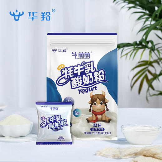 华羚牦牛乳酸奶粉510g袋装 商品图4