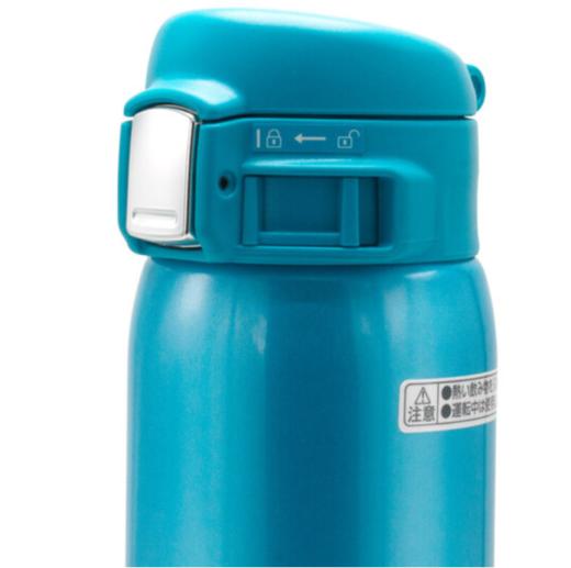 象印保温杯SM-SZ36真空不锈钢单手弹盖男女时尚便携商务水杯360ml 蓝色AV 商品图1