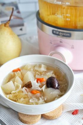 养生锅丨陈皮雪梨银耳汤
