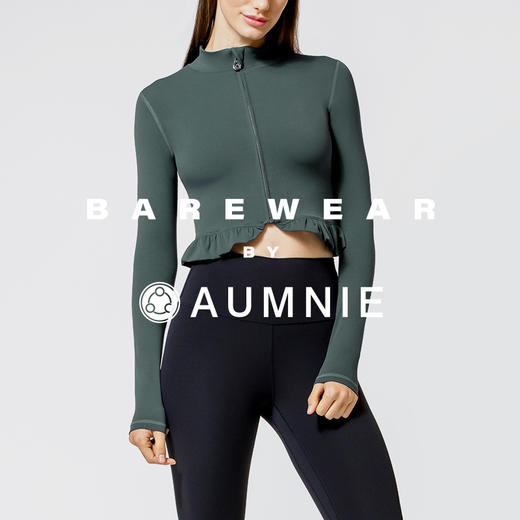 【AUMNIE】荷叶边修身夹克 CROPPED RUFFLES JACKET  裸感系列 商品图3