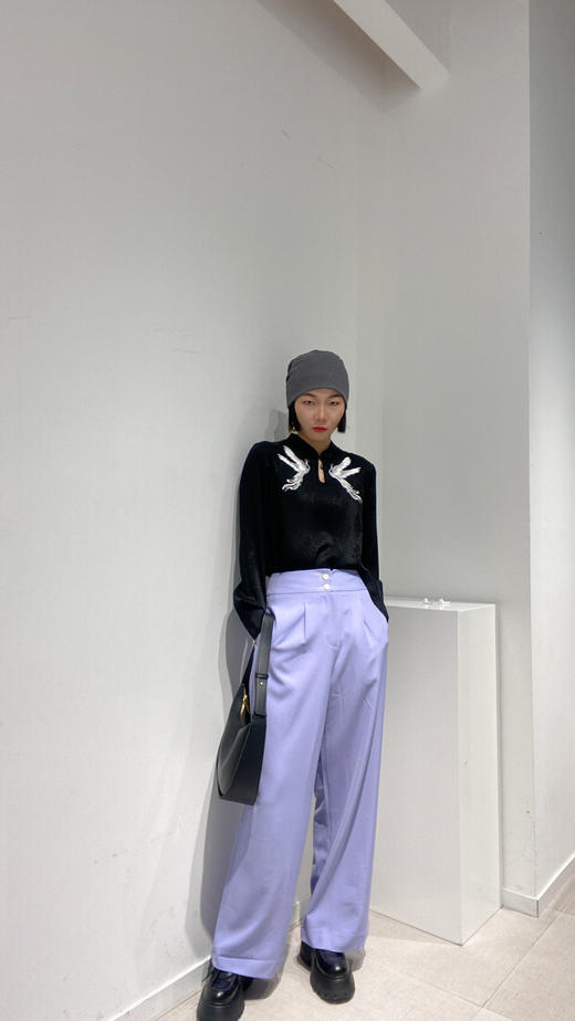 【1折】 臣禾 新中式醋酸衬衫K221055902 商品图3