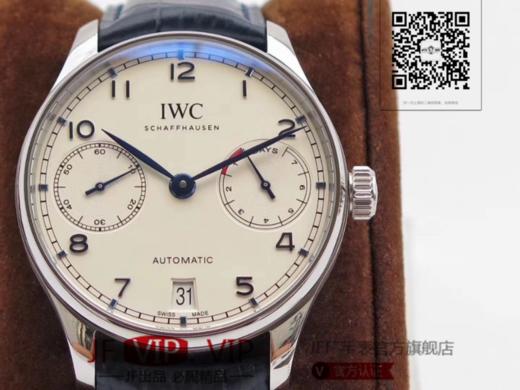 ZF万国 新版本的葡7型号：IW500705（老葡七的型号是IW500107，这是不同的两个型号）系列：葡萄牙52010自动机械,42.3毫米直径,男士手表 商品图5