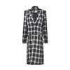 NUTH 秋冬格子毛呢宽松大衣外套 商品缩略图3