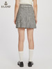 ELAND衣恋复古格纹高腰设计感小众时尚半身裙女EEWHC23N3M 商品缩略图2