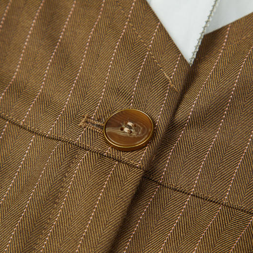 谜底2022夏季新款复古浪漫假两件收腰灯笼袖连衣裙225ML6073 商品图3