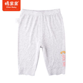 棉果果夏季女童纯棉七分打底裤M222206222266