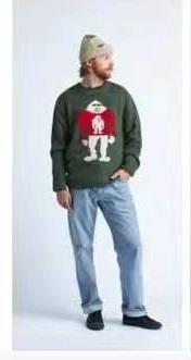 2122 AIRBLASTER ALL Sassy Sweater-Sassy Santa L