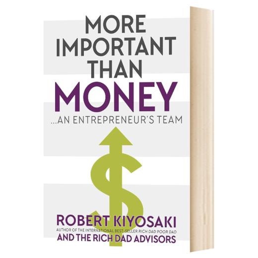 比金钱更重要的是 富爸爸穷爸爸 英文原版 More Important Than Money 罗伯特 清崎 Robert Kiyosaki 英文版进口英语书籍 商品图1