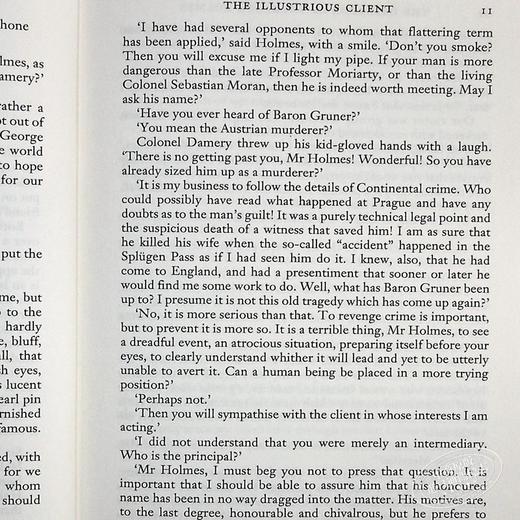 【中商原版】福尔摩斯事件簿 他最后一次鞠躬 英文原版 The Casebook of Sherlock Holmes His Last Bow Sir Arthur Conan Doyle 商品图5