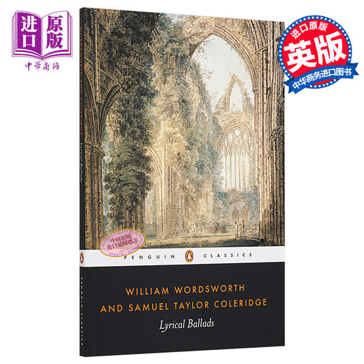 【中商原版】抒情歌谣集（华兹华兹与柯勒律治） 英文原版 Lyrical Ballads Samuel Taylor Coleridge，William Wordsworth 商品图0