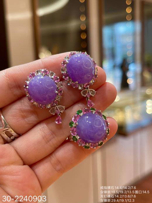 艳紫蛋面套装 【30-2240903】具体价格微信咨询 商品图1