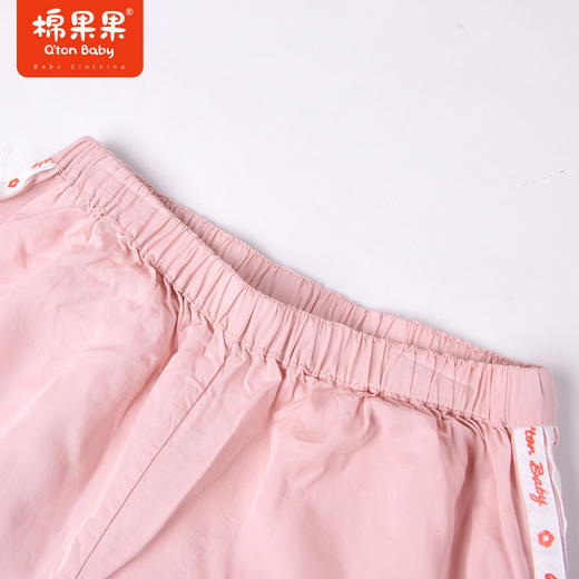 棉果果夏季女童纯棉梭织七分裤M222201222264 商品图4