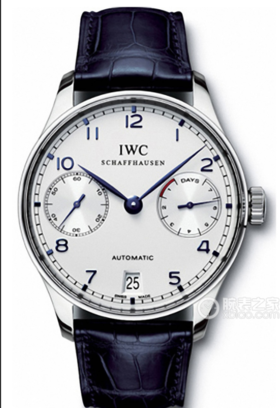 ZF万国 新版本的葡7型号：IW500705（老葡七的型号是IW500107，这是不同的两个型号）系列：葡萄牙52010自动机械,42.3毫米直径,男士手表