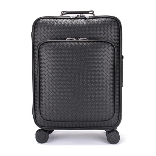 BottegaVeneta葆蝶家经典藏青色拉杆箱 辉采奢侈品 商品图0