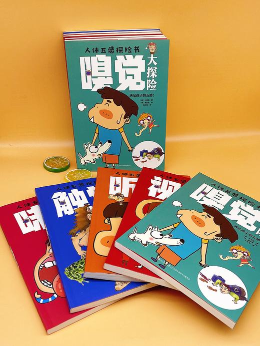 人体五感探险书全5册视觉听觉触觉味觉嗅觉帮助孩子了解自己身体 商品图12