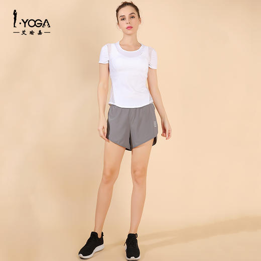 IYOGA  艾瑜嘉 跑步三分裤女  K3-006 商品图2