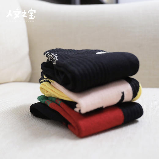 【人文之宝】刘关张三兄弟袜子小礼盒 商品图4