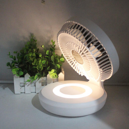 edon爱登 E808Y 遥控空气循环家用桌面宿舍折叠壁挂USB充电风扇【BPQ】 商品图1