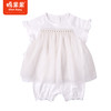 棉果果夏季女童纯棉网纱短袖连体衣M222727222262 商品缩略图0