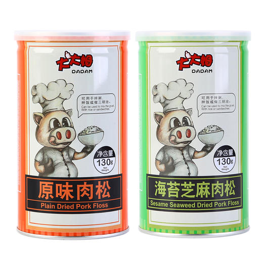 130g大大姆海苔芝麻肉松 精选原料 营养健康 商品图0