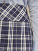 ELAND衣恋JK学院风高腰显瘦格纹百褶裙半身裙女EEWHC23N2M 商品缩略图3