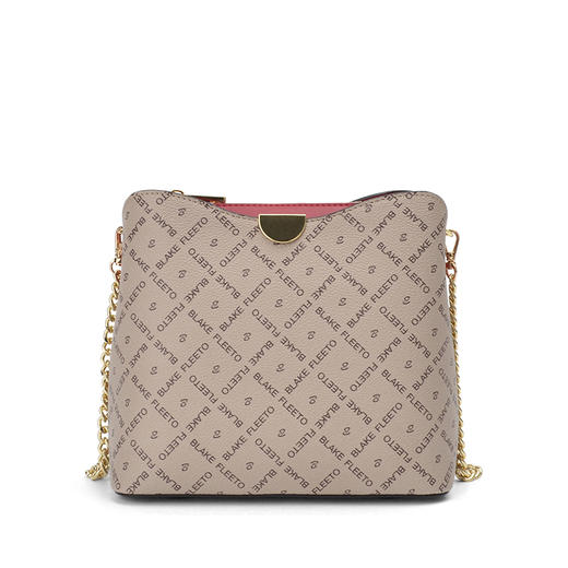 【自营】【新品上市】BLAKE FLEETO香港啄木鸟 旗下高端品牌 链条水桶包ZMNNB21020-KB 商品图4