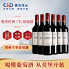 建发酒业 法国原瓶进口红酒 莫堡经典红葡萄酒礼盒 750ml*6瓶 12度干红葡萄酒 六支整箱 商品缩略图4
