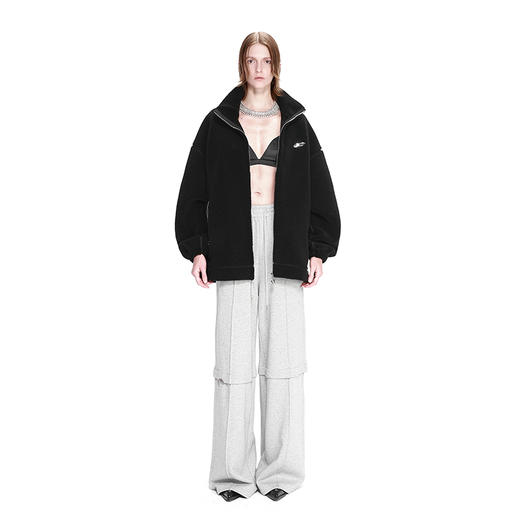 NUTH  秋冬羊羔毛摇粒绒宽松厚外套 商品图2