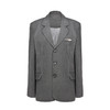   NUTH灰色OVERSIZE宽松百搭西服小众设计师品牌西装 商品缩略图4