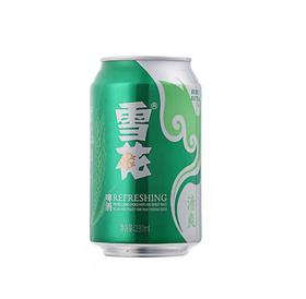 雪花清爽啤酒听装330ml【BC】【HB】