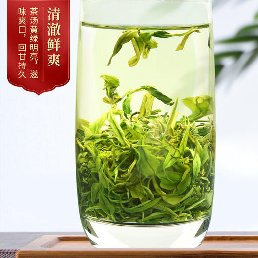 【食品酒水】-明前高山云雾绿茶 早春新茶炒青日照绿茶 散装500g 商品图2