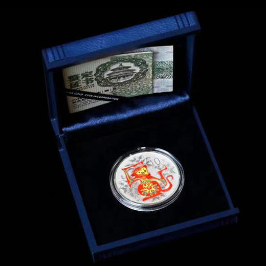 河南中钱 中国金币 2016年猴年生肖彩色金银币 彩金银猴 猴年金银币套装现货 商品图3