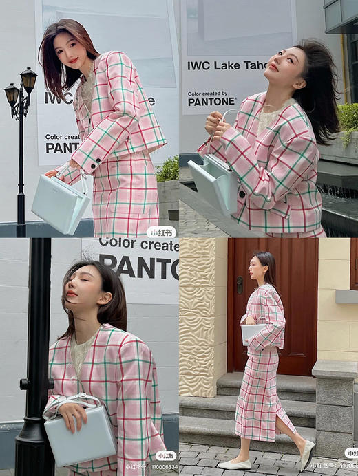 HIDEMI 经典牛皮可拆卸双肩带box豆腐包中号  黑色/冰蓝色/砖红色/开心果绿 商品图3