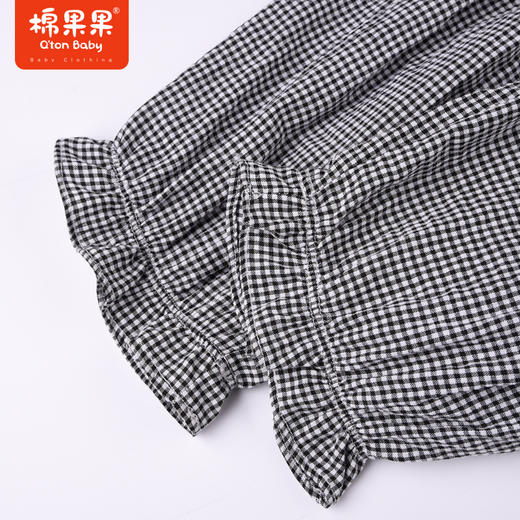 棉果果夏季女童纯棉梭织七分灯笼裤M222201222263 商品图1