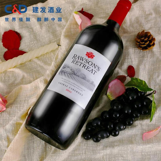 建发酒业 奔富洛神山庄设拉子/西拉赤霞珠红葡萄酒1.5L 进口红酒 单瓶1.5L 商品图1